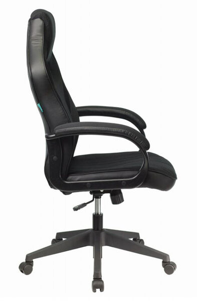 Кресло Zombie VIKING 3 AERO BLACK (Game chair VIKING 3 AERO Edition black textile/eco.leather cross plastic) артикул A148201-1-3