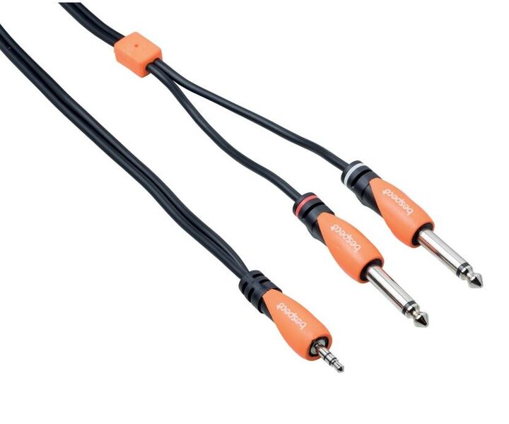 Кабель miniJack-2Jack Bespeco SLYMSJ180 1.8 m артикул A146414-1