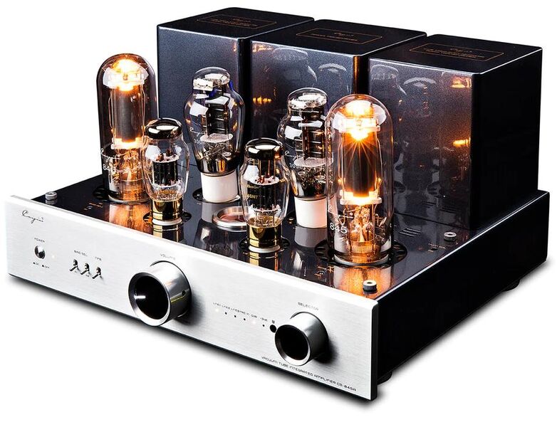 Ламповый усилитель Cayin CS-845A Silver артикул A151253-1