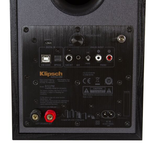 Полочная акустика Klipsch R-51PM Black/GNM артикул A134865-1-3