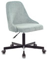 Кресло Бюрократ CH-340M/LT-28 (Office chair CH-340M grey/l.blue Light-28 cross metal) артикул A148270-1-1