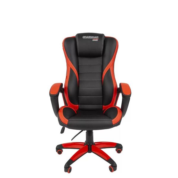 Кресло игровое Chairman game 22 00-07050085 Black/Red артикул A151400-1-2