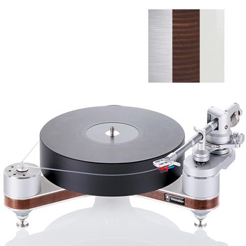 Стол проигрывателя винила Clearaudio Innovation Compact Silver/Wood/Transparent артикул A125966-1