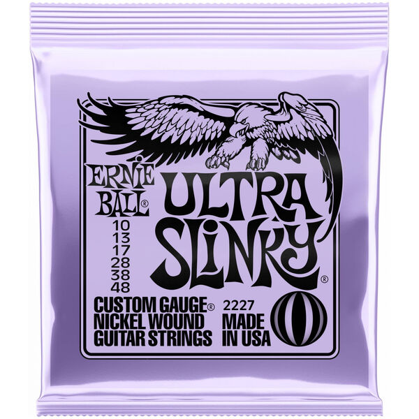 Струны для электрогитары Ernie Ball 2227 Nickel Wound Ultra Slinky артикул A168496-1