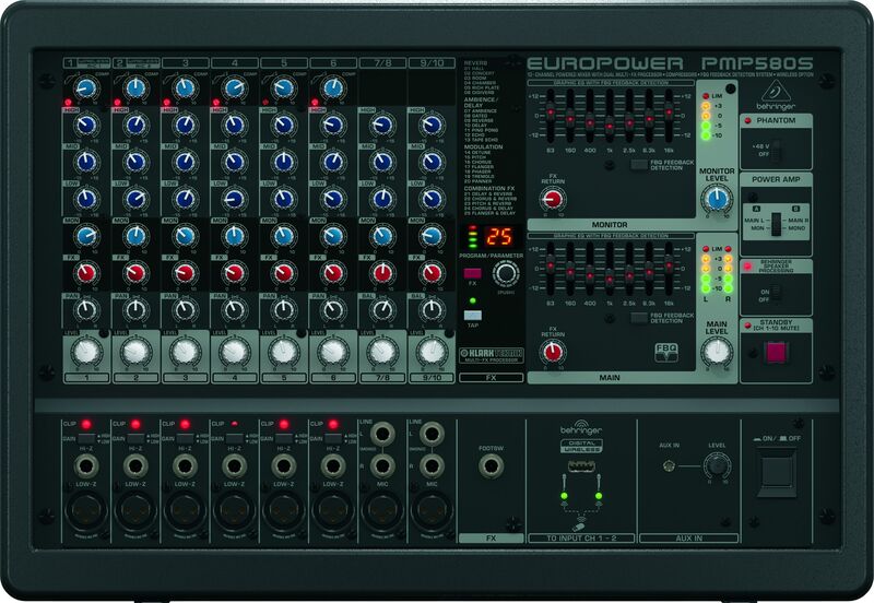 Микшерный пульт Behringer PMP580S артикул A105670-1