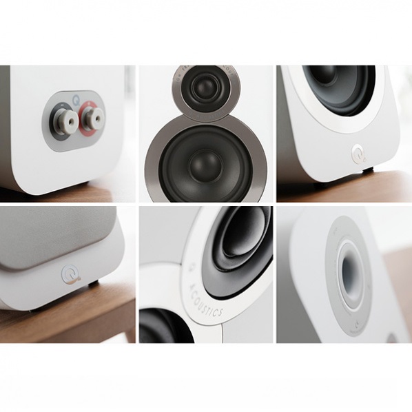 Полочная акустика Q-Acoustics Q3010i (QA3518) Arctic White артикул A118876-1-2