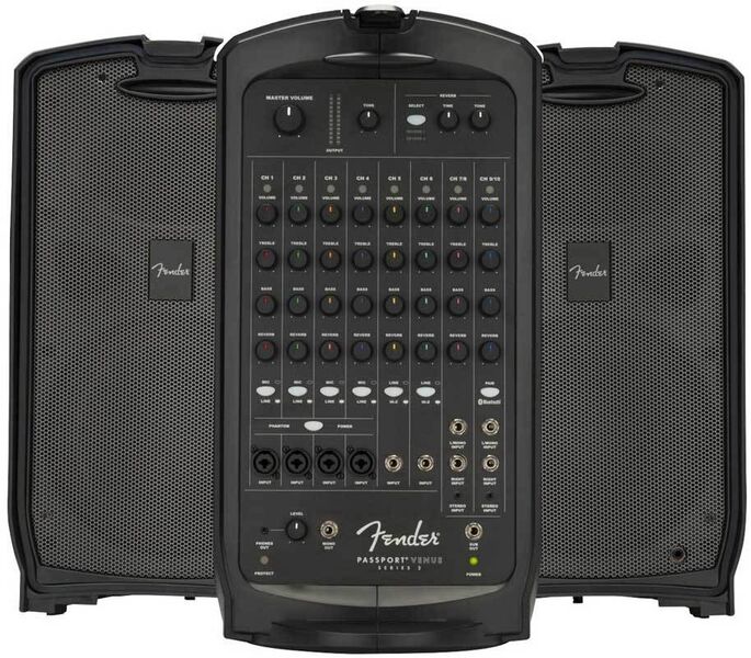 Портативная акустика FENDER Passport Venue Series 2 black артикул A133209-1