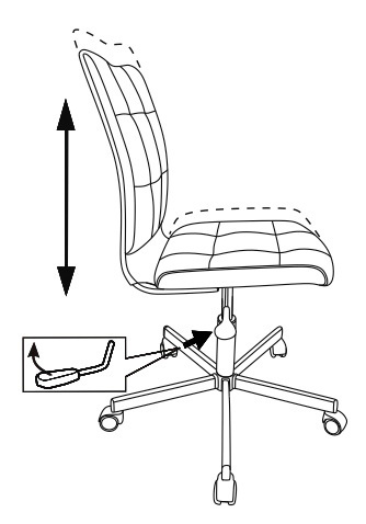 Кресло Бюрократ CH-330M/VELV88 (Office chair CH-330M red Velvet 88 cross metal хром) артикул A148161-1-5