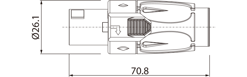 Разъем Roxtone RS4F-N-BU артикул A135646-1-2