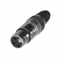 Разъем Bespeco XLR3FXN Black
