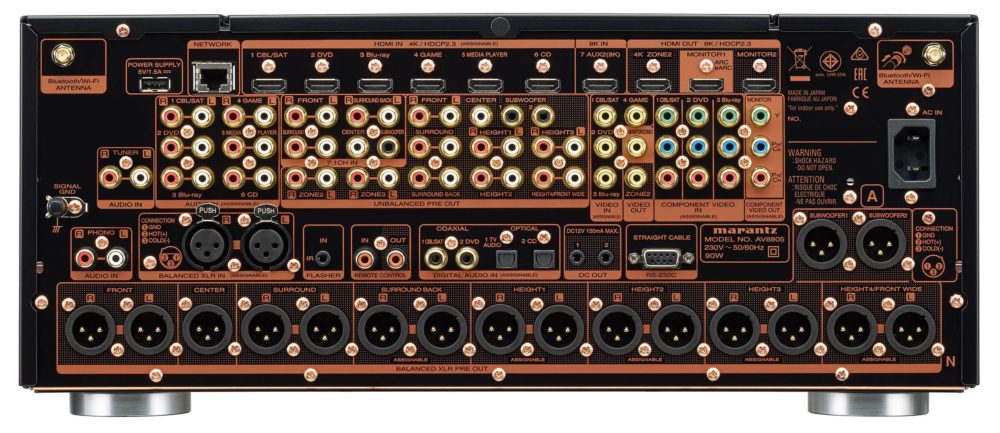 AV процессор Marantz AV8805A Black артикул A143421-1-3