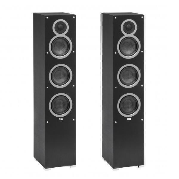 Напольная акустика Elac Debut F5 Black brushed vinyl артикул X34052624-1