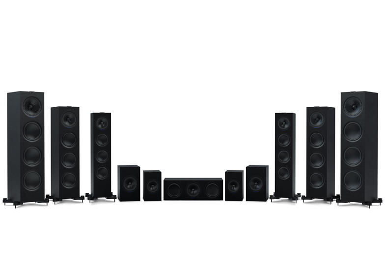 Акустика центрального канала KEF Q650c Satin Black артикул A112722-1-8