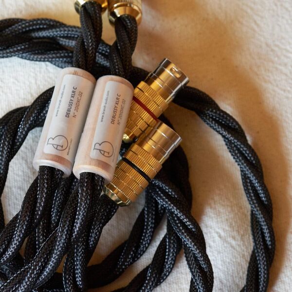 Кабель межблочный аудио Brandt Audio Debussy XLR C 1.25m артикул A142384-1