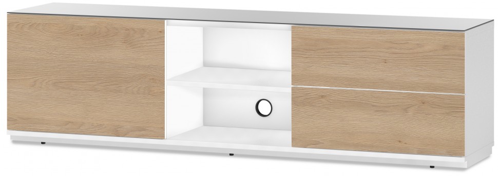 Тумба Sonorous LB 1181 GWHT OAK артикул A128019-1