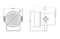 Световое оборудование Involight LEDPar36/BK артикул A112689-1-3