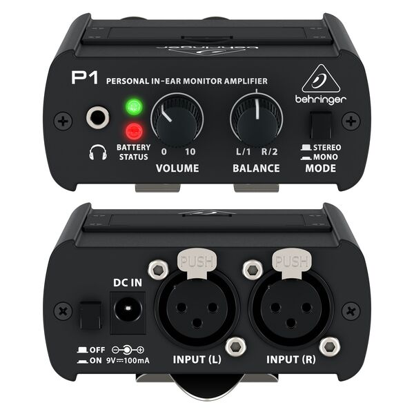Стерео предусилитель Behringer P1 артикул A109113-1