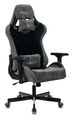 Кресло Zombie VIKING 7 KNIGHT B (Game chair VIKING 7 KNIGHT Fabric black textile/eco.leather headrest cross metal) артикул A148160-1-1