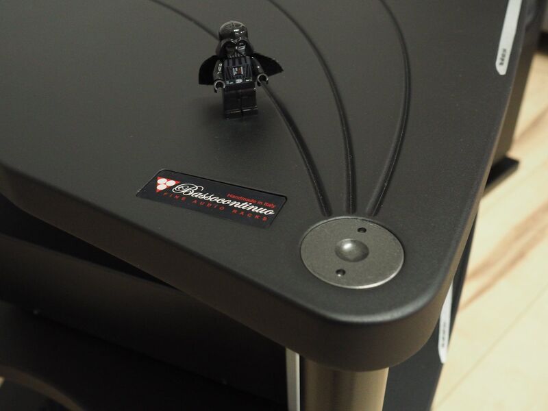 Стойка под Hi-Fi Bassocontinuo Lyra 2.0 Cerbero Black 140мм артикул A116095-1-4