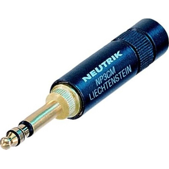 Разъем Neutrik NP3CM-B артикул A161532-1