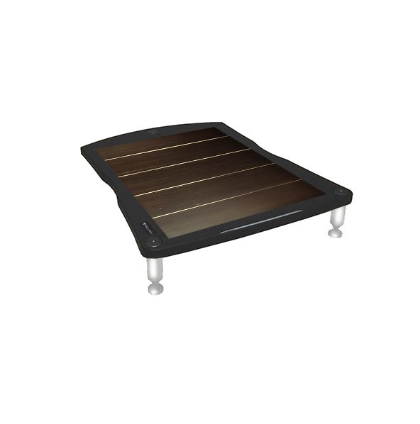 Подставка для усилителей мощности Bassocontinuo VIELLA 2.1 Wenge bottom shelf (ножки белые) артикул A164664-1