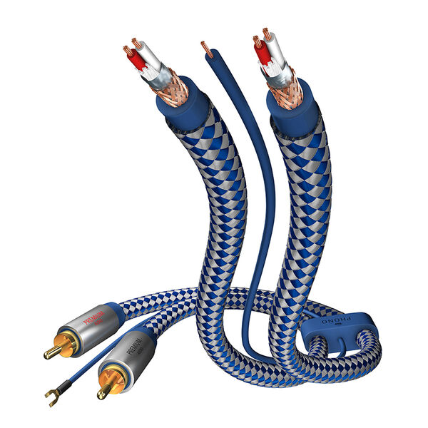 Кабель межблочный In-Akustik Premium Phono Cable RCA-RCA 1.5m #00405115 артикул A109691-1
