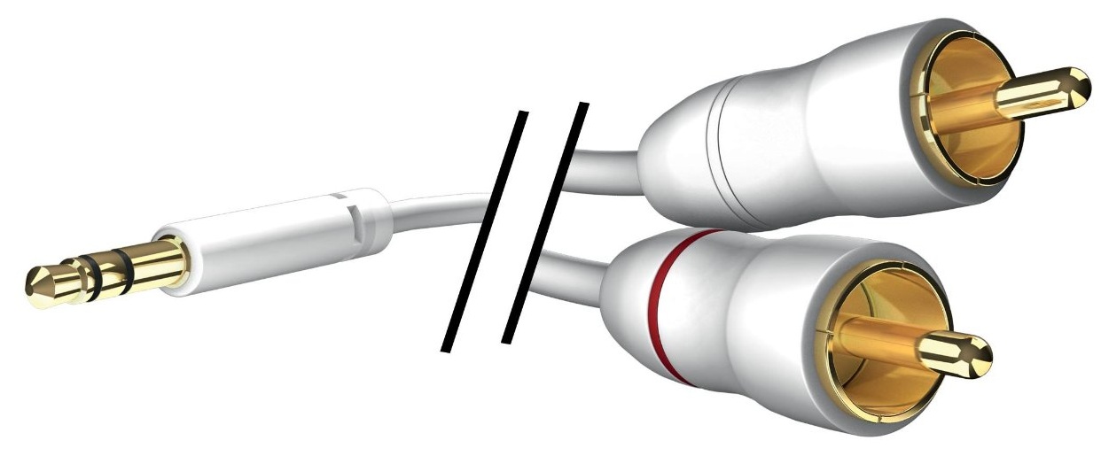 Кабель межблочный In-Akustik Star MP3 Audio Cable 3.5 Phone <> 2RCA 3.0m #00310003 артикул A109670-1-2