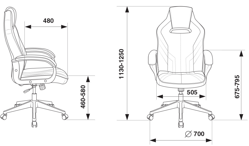 Кресло Zombie VIKING 3 AERO BLACK (Game chair VIKING 3 AERO Edition black textile/eco.leather cross plastic) артикул A148201-1-5