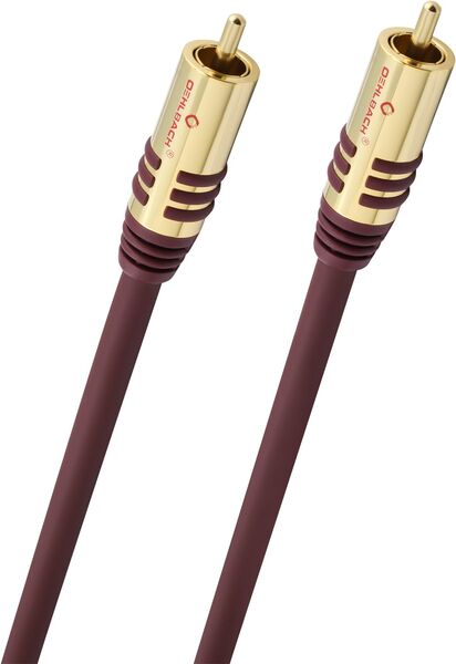 Кабель межблочный аудио Oehlbach PERFORMANCE NF Sub-cable cinch/cinch, 1.0m mono red, D1C20531 артикул A159816-1