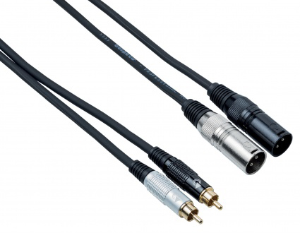 Кабель межблочный 2XLR-2RCA Bespeco EAY2X2R300 3 m артикул A146517-1