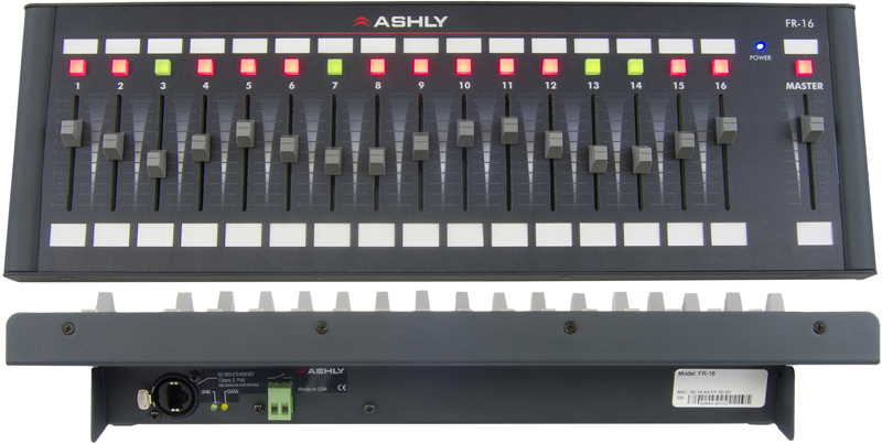 Дистанционная панель Ashly FR-16 артикул A104937-1 в интернет-магазине «HiFi-Trade»