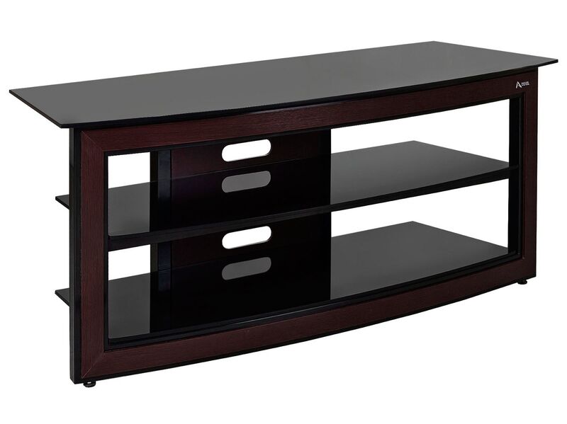 Подставка Akur ESTELLE 1200 (черный лак + тонированное стекло + венге) артикул A103366-1 в интернет-магазине «HiFi-Trade»