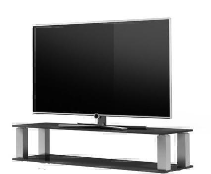 Тумбы под телевизор Spectral HSL-2202-BG black артикул X33939342-1