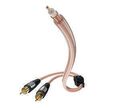 Аудиокабели RCA In-Akustik Star Audio Cable, Y-Sub, RCA <> 2RCA, 2 м