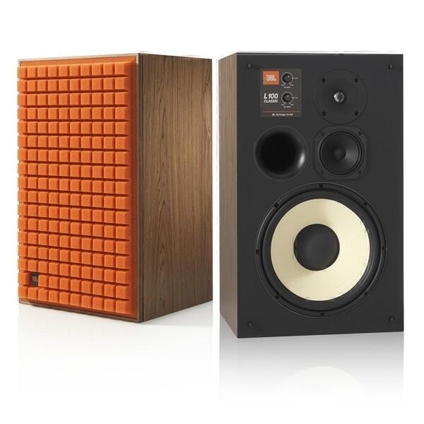 Полочная акустика JBL L100 walnut/orange артикул X34081223-1