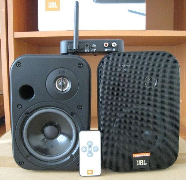 Полочная акустика JBL Control 2.4G black артикул X34035763-1-2