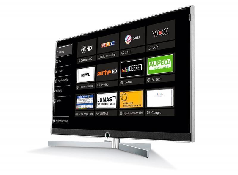 3D телевизоры Loewe Reference 55 UHD alu silver артикул X33989897-1-3