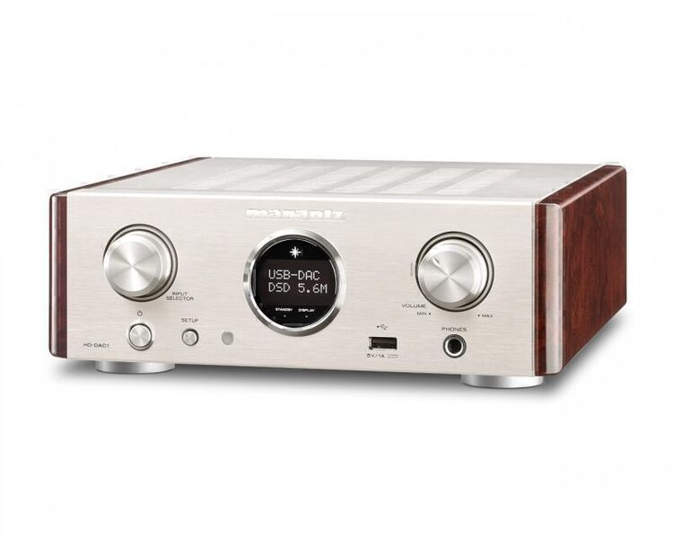 Усилители для наушников Marantz HD-DAC1 silver - gold артикул X34006231-1