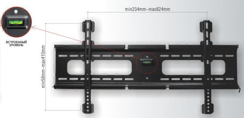 Крепления для телевизоров Металлдизайн (Metaldesign) MD 3121 черный артикул X33930087-1