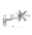 Крепления для телевизоров Металлдизайн (Metaldesign) MD 319 черный артикул X33929964-1-2