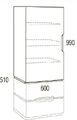 Стойки под аппаратуру Металлдизайн (Metaldesign) MD 155.0630 Planima черный артикул X33965689-1-3