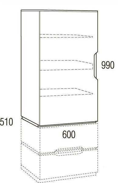 Стойки под аппаратуру Металлдизайн (Metaldesign) MD 155.0630 Planima черный артикул X33965689-1-3