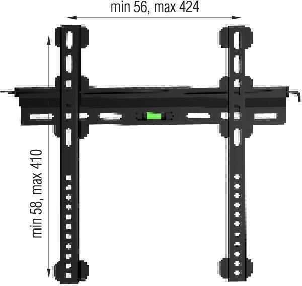 Крепления для телевизоров Металлдизайн (Metaldesign) MD 3115 черный артикул X33930097-1