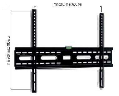 Крепления для телевизоров Металлдизайн (Metaldesign) MD 3126 slim черный артикул X33927284-1-3