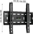 Крепления для телевизоров Металлдизайн (Metaldesign) MD 3127 черный артикул X33930067-1-1