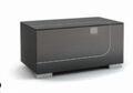 Тумбы под телевизор Металлдизайн (Metaldesign) MD 406.0912 Planima дымчатое стекло-чёрный артикул X33965068-1-1