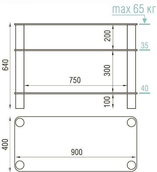 Тумбы под телевизор Металлдизайн (Metaldesign) MD 502 матовое стекло-хром артикул X33964770-1-2