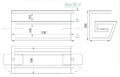 Тумбы под телевизор Металлдизайн (Metaldesign) MD 538 дымчатое стекло-чёрный артикул X33964131-1-3