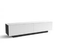 Metaldesign MD Color 570.1840 корпус черный, фасад белый, верх белый, Тумбы под телевизор артикул X33963935-1-1