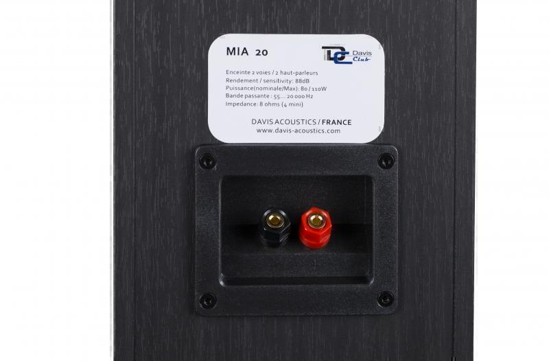 Полочная акустика Davis Acoustics MIA 20 black ash артикул X34082415-1-3